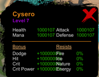 Max stats