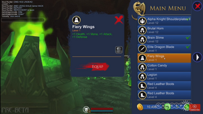 Fiery wings stats