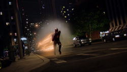 Barry Allen breaks the sound barrier