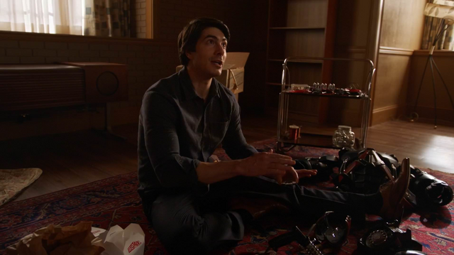 File:Ray Palmer building a time beacon.png