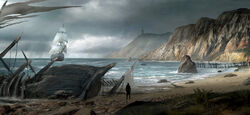 Aquila arenata concept art