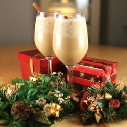 Eggnog-coffee
