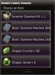 Sealed Casket Inventor