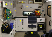 Ambulance Interior Details