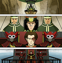 Zuko and Earth King Kuei