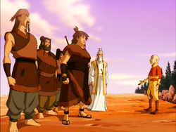 Aang lost het conflict op