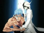 Ulquiorra stops Grimmjow