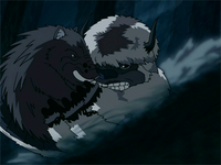 Appa and the boar-q-pine