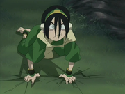 Toph angry