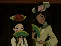 Toph and Katara undercover.png