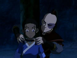 Zuko offers Katara her necklace.png