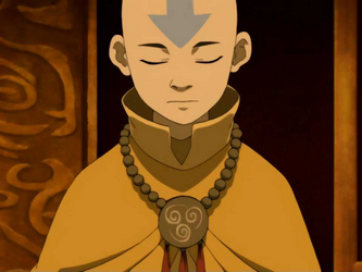 Aang at peace