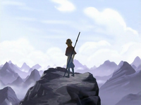 Aang in the opening