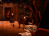 Katara bloodbends ship captain