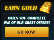Promotions-Earn Gold