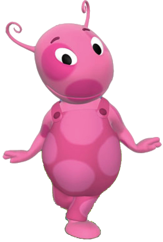 Imagem Uniqua the pink ladybug of the backyardigans.png