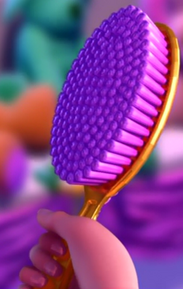 Tori's hairbrush