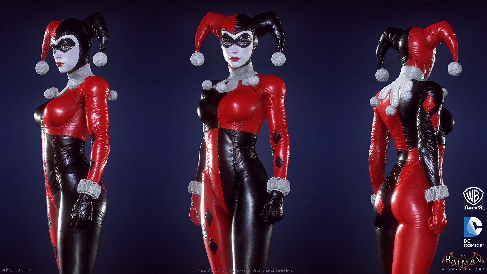Image Harley Quinn Batman Arkham Knight character model2.jpg