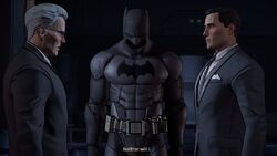Bruce, Alfred & the Batsuit