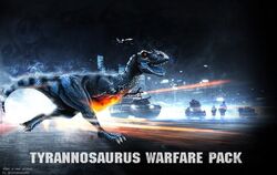 Tyrannosaurus Warfare Pack