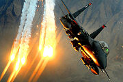 F-15E flares