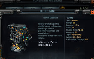 Torrent3 prize
