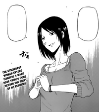 Misaki Gets Ready To Fight