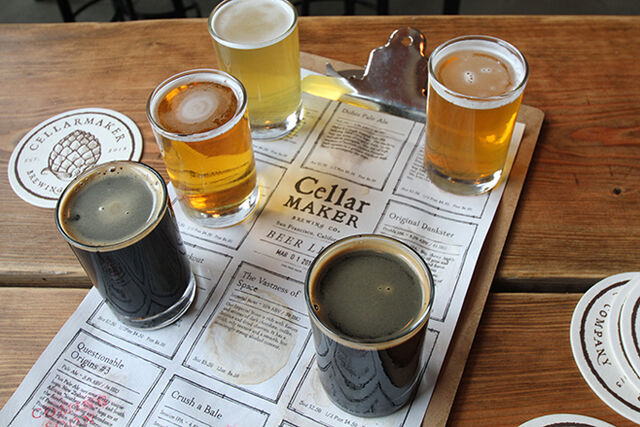 File:CellarmakerBrewing Tasting Board.jpg