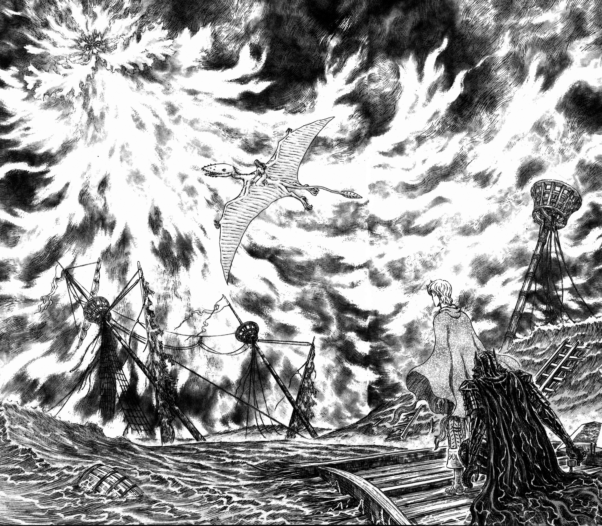 Top 7 nhân vật mạnh nhất trong bộ truyện Berserk, Guts quá yếu so với Griffith - Ảnh 2.