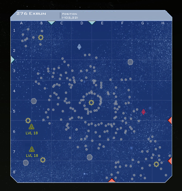 276 Exrun System Map