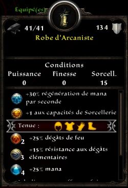 Robe d'Arcaniste
