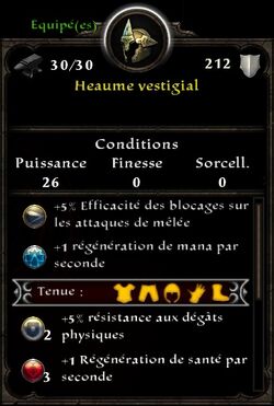 Heaume Vestigial