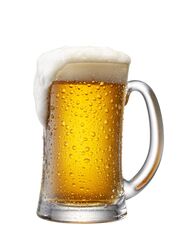 Bier in Krug