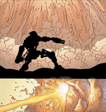 Comic Toa Mata Tahu Creating Glass