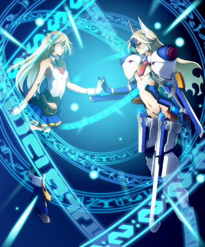 File:Noel Vermillion (Chronophantasma, Arcade Mode Illustration, 2).png