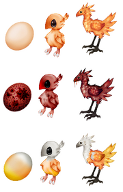 Halloween Chocobos by bebopgroove