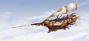 Fantasy airship by yuchenghong-d5yj5xy