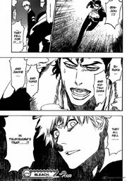 Ginjo aparece ante ichigo
