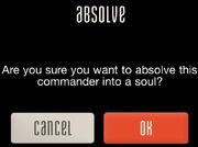 Confirm Absolve