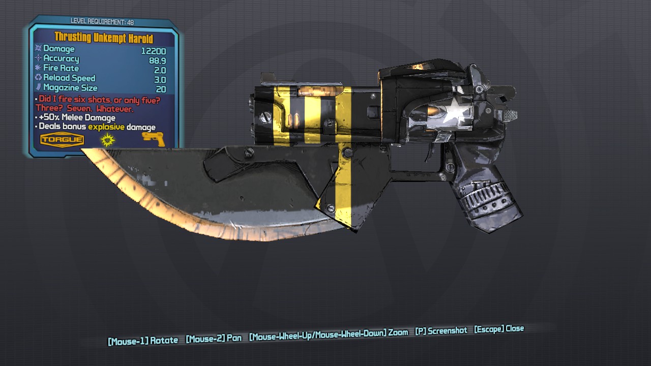 Image - Unkempt Harold 48.jpg | Borderlands Wiki | FANDOM powered by Wikia