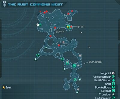 Rust-west eridian weapons