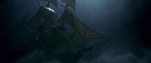 Interceptor during the storm
