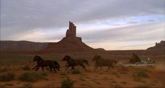 File:Horse-drawn DeLorean.jpg