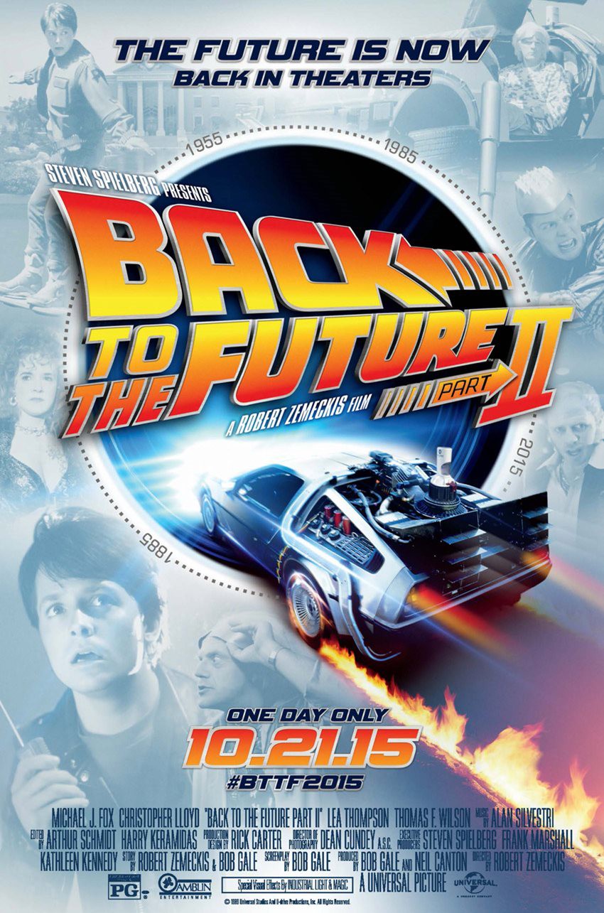 Image - Back to the Future Part II 2015 Re-Release Poster ...