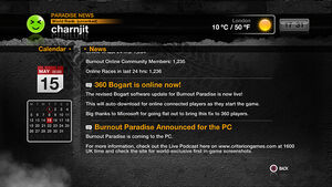Cagney live frontpage