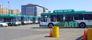 CNG buses Arlington Transit ART 07 2010 9538