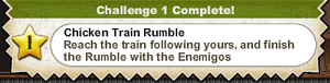 Chicken Train Rumble