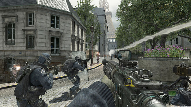 MW3 Resistance M4A1 RDS Silenced