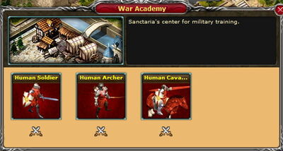 Human Sanctaria WarAcademy