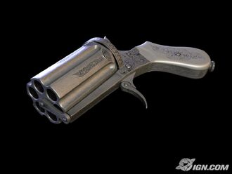 Six Barreled Gun